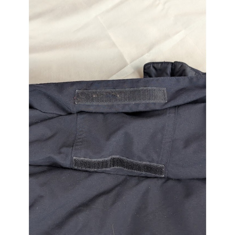 The North Face Nuptse 600 Fill Down Puffer Jacket Women's XL Dark Navy Hooded - Picture 13 of 16